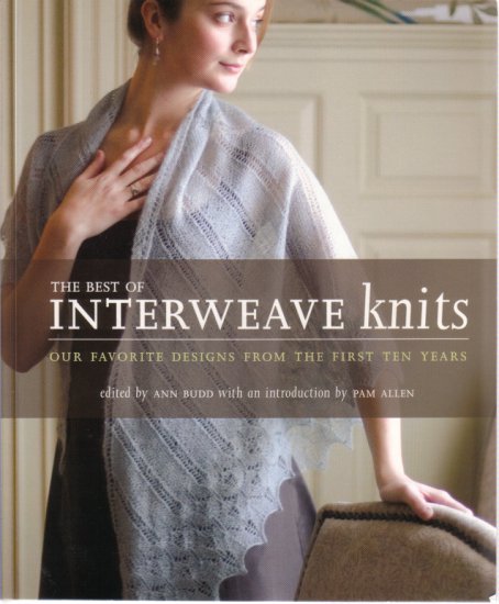 Czasopisma i wzory szale chusty  - The Best of Interweave knits.JPG