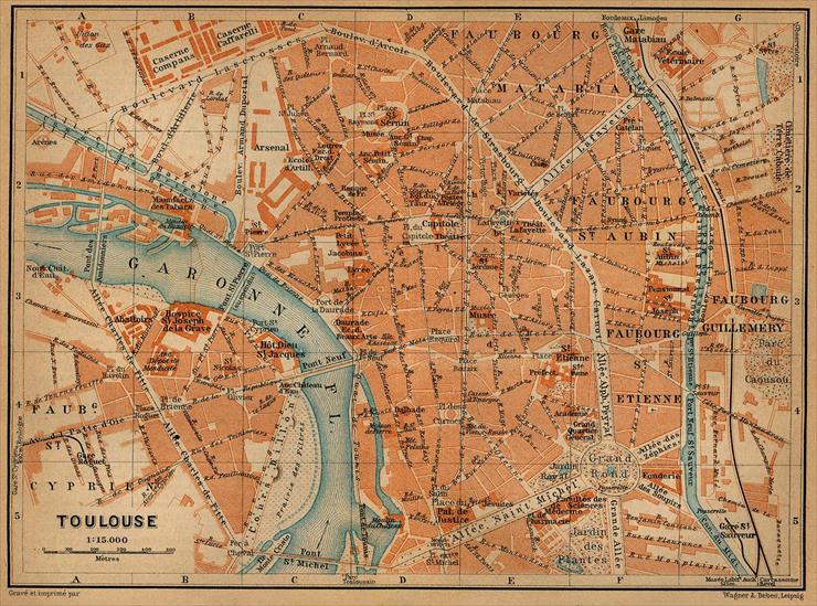 Francja 1914 - mapy i plany - toulouse.jpg