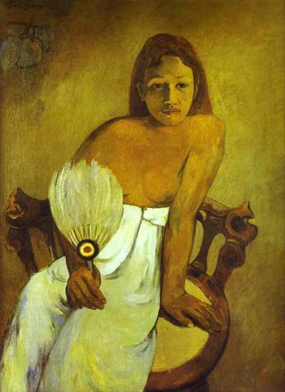 Paul gaugin - Gauguin - Girl With A Fan.jpg