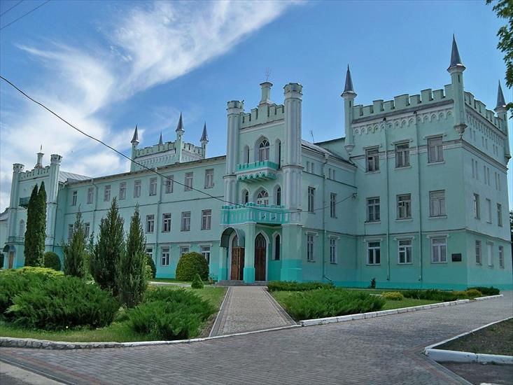Ukraina - zamek, Białokrynica.JPG
